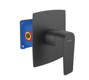 Monomando empotrado 2 vías GE-EASY BOX Black